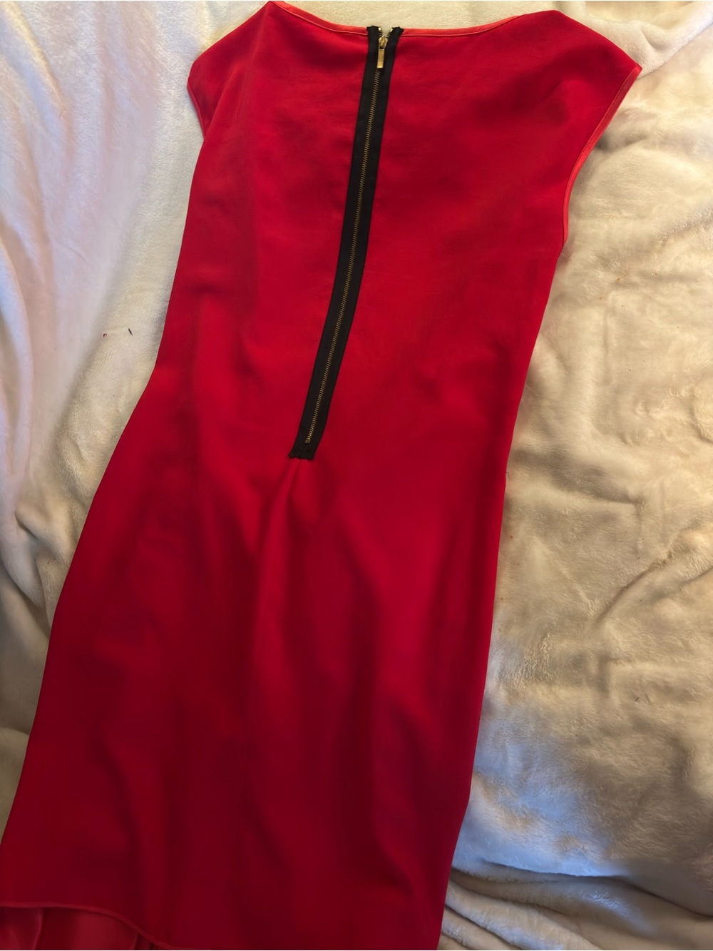 RACHEL Rachel Roy Red Sleeveless Twist-Front Midi Dress - Picture 3 of 4
